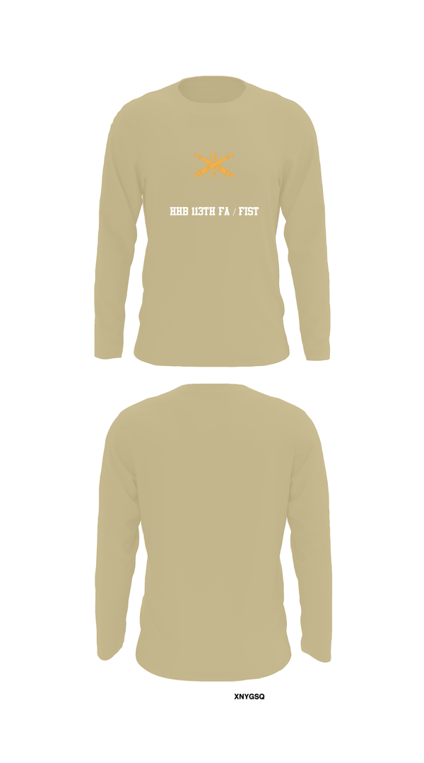 Long Sleeve Performance Shirt, HHB 113th FA / FIST, , Teamtime, Team time, sublimation, custom sports apparel, team uniforms, spirit wear, spiritwear, sports uniforms, custom shirts, team store, custom team store, fundraiser sports, apparel fundraiser