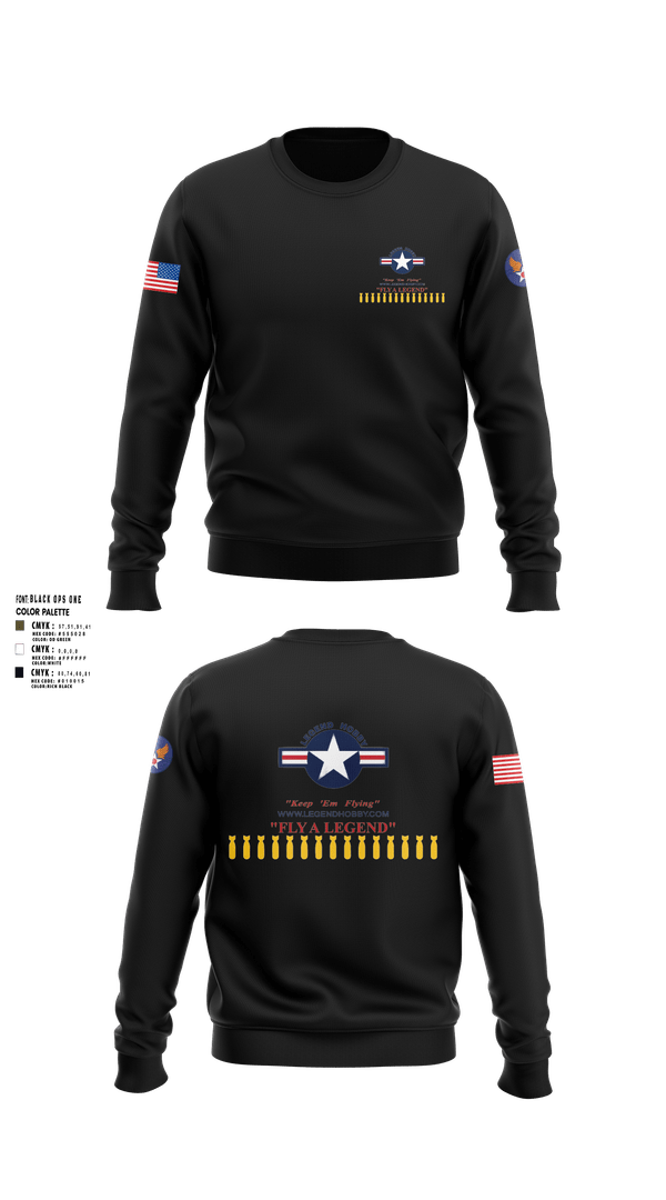 Crew Neck Sweatshirt, Legend Hobby, , Teamtime, Team time, sublimation, custom sports apparel, team uniforms, spirit wear, spiritwear, sports uniforms, custom shirts, team store, custom team store, fundraiser sports, apparel fundraiser