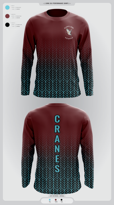 Cranes 67660647 Long Sleeve Performance Shirt 11