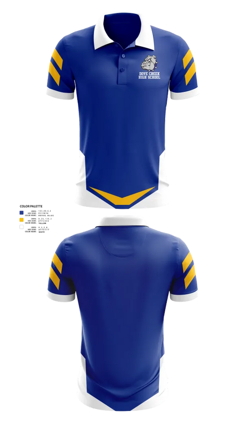 Short Sleeve Performance Polo, Dove Creek High School Volleyball, Women's Volleyball, Teamtime, Team time, sublimation, custom sports apparel, team uniforms, spirit wear, spiritwear, sports uniforms, custom shirts, team store, custom team store, fundraiser sports, apparel fundraiser