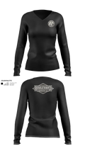 Boulevard 12426217 Women's Long Sleeve V-neck Shirt - 40