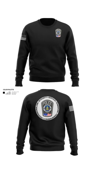 Crew Neck Sweatshirt, Pennridge Regional Police, Police, Teamtime, Team time, sublimation, custom sports apparel, team uniforms, spirit wear, spiritwear, sports uniforms, custom shirts, team store, custom team store, fundraiser sports, apparel fundraiser