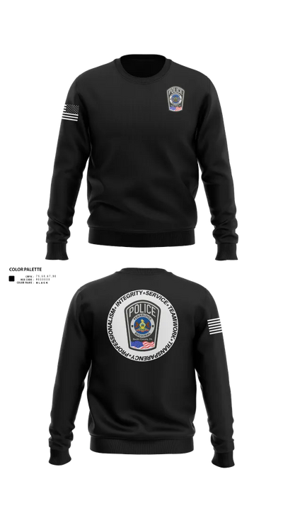 Pennridge Regional Police 94078057 Crew Neck Sweatshirt - 21