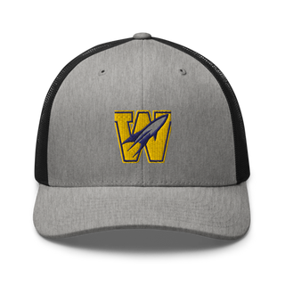 Rockets Retro Trucker Hat | Yupoong 6606