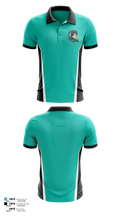 Jersey Shore Wave Short Sleeve Performance Polo - 1