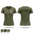 Crawford county sheriffs office Women's Short Sleeve V-neck Shirt - 1