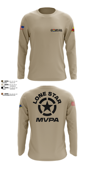 Long Sleeve Performance Shirt, Lone Star MVPA, , Teamtime, Team time, sublimation, custom sports apparel, team uniforms, spirit wear, spiritwear, sports uniforms, custom shirts, team store, custom team store, fundraiser sports, apparel fundraiser