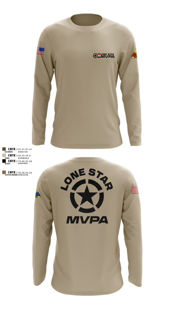 Long Sleeve Performance Shirt, Lone Star MVPA, , Teamtime, Team time, sublimation, custom sports apparel, team uniforms, spirit wear, spiritwear, sports uniforms, custom shirts, team store, custom team store, fundraiser sports, apparel fundraiser