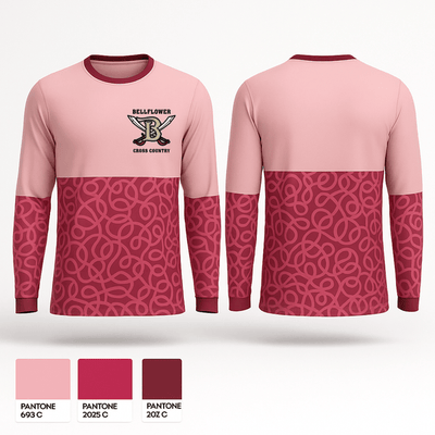 Bellflower Cross Country 34240579 Long Sleeve Performance Shirt 1