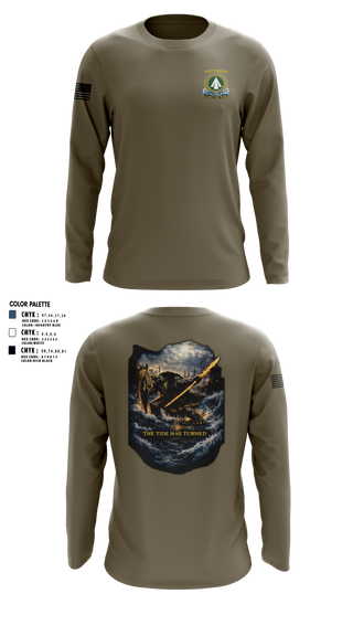 Long Sleeve Performance Shirt, 1192nd DDSB, Army, Teamtime, Team time, sublimation, custom sports apparel, team uniforms, spirit wear, spiritwear, sports uniforms, custom shirts, team store, custom team store, fundraiser sports, apparel fundraiser