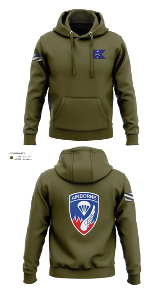 Hoodie, 187 infantry, , Teamtime, Team time, sublimation, custom sports apparel, team uniforms, spirit wear, spiritwear, sports uniforms, custom shirts, team store, custom team store, fundraiser sports, apparel fundraiser