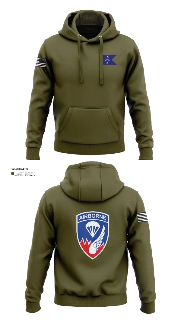Hoodie, 187 infantry, , Teamtime, Team time, sublimation, custom sports apparel, team uniforms, spirit wear, spiritwear, sports uniforms, custom shirts, team store, custom team store, fundraiser sports, apparel fundraiser