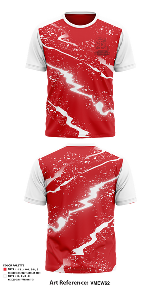 Old School Cotton Feel Shirt, Saranac Lake Red Storm Volleyball, Women's Volleyball, Teamtime, Team time, sublimation, custom sports apparel, team uniforms, spirit wear, spiritwear, sports uniforms, custom shirts, team store, custom team store, fundraiser sports, apparel fundraiser