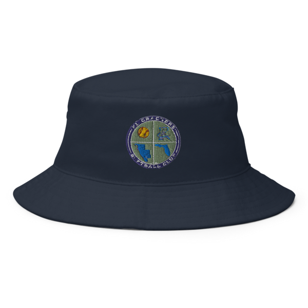 Florida Crackers Softball Club Bucket Hat | Big Accessories BX003