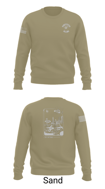 Columbus Division of Police- 8C Company 60108409 Crew Neck Sweatshirt - 81
