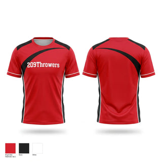 Soft Poly Tee Cotton Like Feel, 209Throwers, Track & Field, Teamtime, Team time, sublimation, custom sports apparel, team uniforms, spirit wear, spiritwear, sports uniforms, custom shirts, team store, custom team store, fundraiser sports, apparel fundraiser