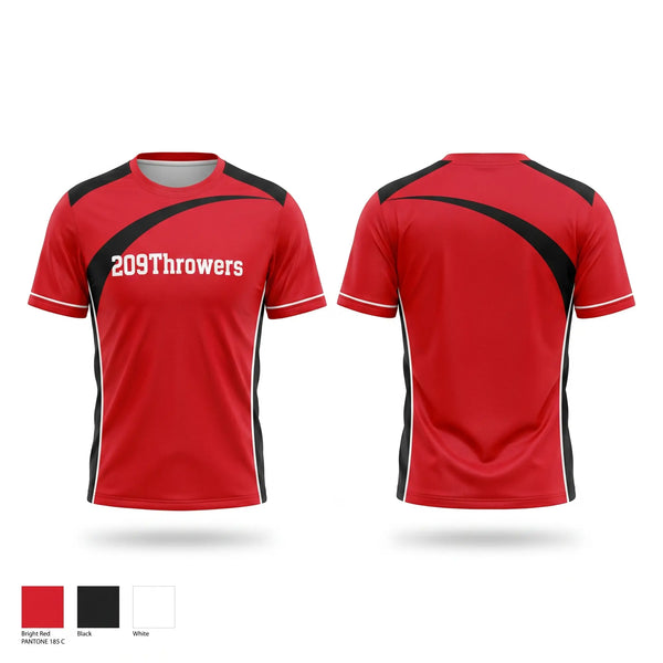 Soft Poly Tee Cotton Like Feel, 209Throwers, Track & Field, Teamtime, Team time, sublimation, custom sports apparel, team uniforms, spirit wear, spiritwear, sports uniforms, custom shirts, team store, custom team store, fundraiser sports, apparel fundraiser