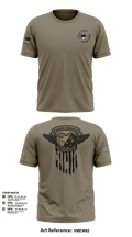 B/4-3 Assault Helicopter Battalion 71849339 Old School Cotton Feel Shirt - 3