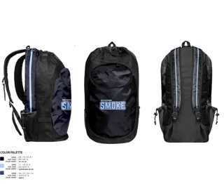Gear Bag, South Spartanburg Smoke, Softball, Teamtime, Team time, sublimation, custom sports apparel, team uniforms, spirit wear, spiritwear, sports uniforms, custom shirts, team store, custom team store, fundraiser sports, apparel fundraiser