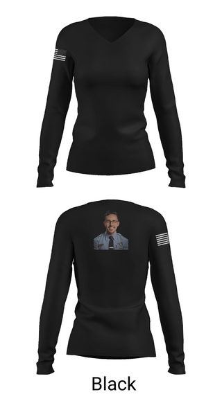Womens Long Sleeve Vneck Shirt, Priority Response Team A/2, Police, Teamtime, Team time, sublimation, custom sports apparel, team uniforms, spirit wear, spiritwear, sports uniforms, custom shirts, team store, custom team store, fundraiser sports, apparel fundraiser