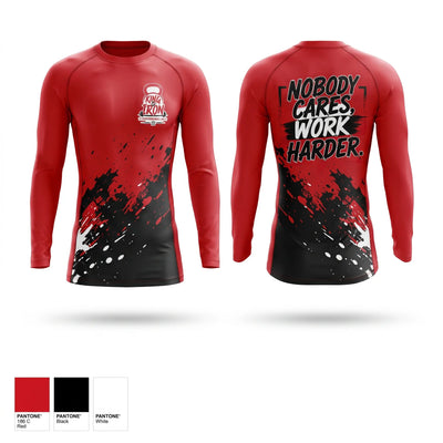 King & Iron Long Sleeve Rash Guard Shirt - 1