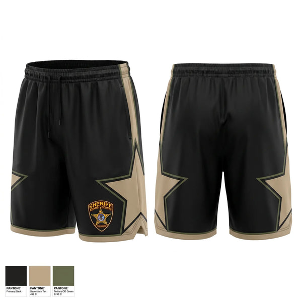 Athletic Shorts With Pockets, Adams County Sheriff, Police, Teamtime, Team time, sublimation, custom sports apparel, team uniforms, spirit wear, spiritwear, sports uniforms, custom shirts, team store, custom team store, fundraiser sports, apparel fundraiser
