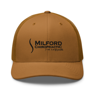 Milford Chiropractic Retro Trucker Hat | Yupoong 6606