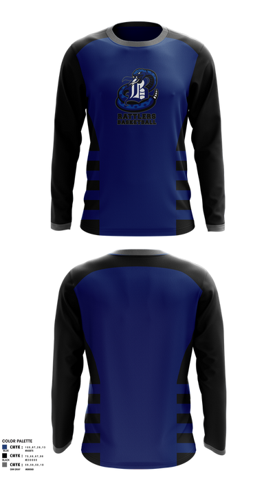 Rattlers 72579055 Long Sleeve Performance Shirt 1