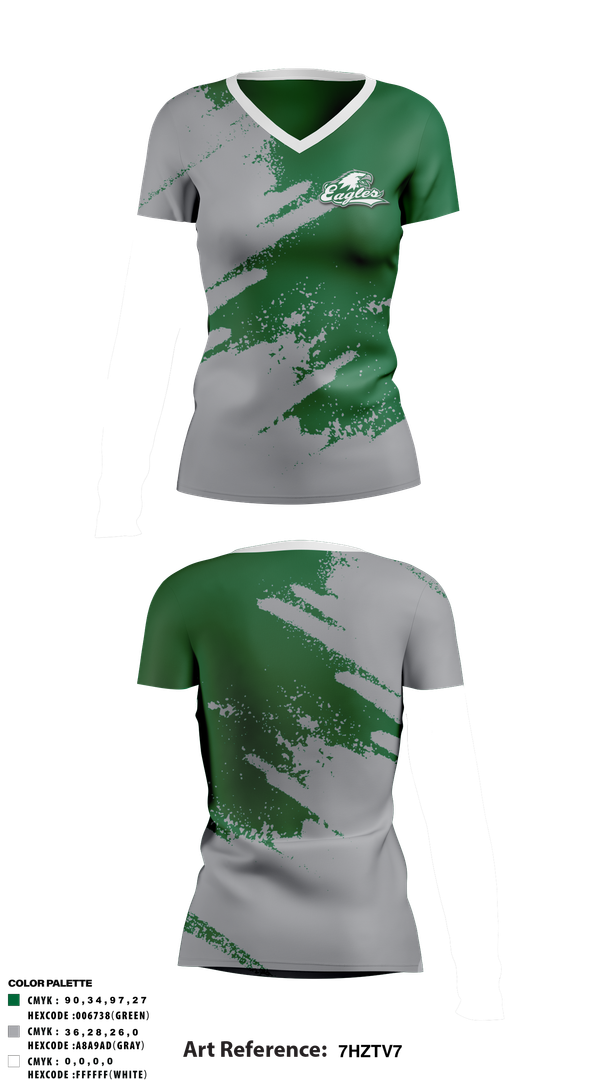 Womens Short Sleeve Vneck Shirt, Laney College, Swimming, Teamtime, Team time, sublimation, custom sports apparel, team uniforms, spirit wear, spiritwear, sports uniforms, custom shirts, team store, custom team store, fundraiser sports, apparel fundraiser