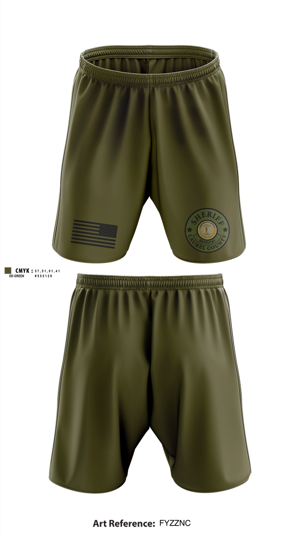 Athletic Shorts With Pockets, LAUREL COUNTY SHERIFFS OFFICE, Police, Teamtime, Team time, sublimation, custom sports apparel, team uniforms, spirit wear, spiritwear, sports uniforms, custom shirts, team store, custom team store, fundraiser sports, apparel fundraiser