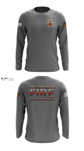 Long Sleeve Performance Shirt, Stantonsburg-Moyton Fire #3, Fire Department, Teamtime, Team time, sublimation, custom sports apparel, team uniforms, spirit wear, spiritwear, sports uniforms, custom shirts, team store, custom team store, fundraiser sports, apparel fundraiser