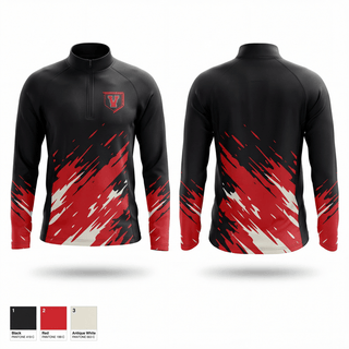 Quarter Zip Jacket, Victory Christian Academy Storm, Baseball, Teamtime, Team time, sublimation, custom sports apparel, team uniforms, spirit wear, spiritwear, sports uniforms, custom shirts, team store, custom team store, fundraiser sports, apparel fundraiser