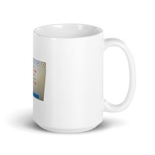 3-34 19542900 White Glossy Mug - Small