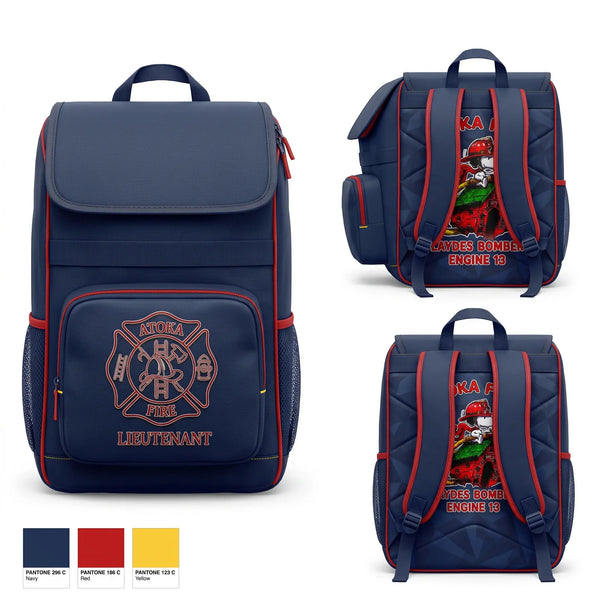 Gear Bag, Atoka Fire, Fire Department, Teamtime, Team time, sublimation, custom sports apparel, team uniforms, spirit wear, spiritwear, sports uniforms, custom shirts, team store, custom team store, fundraiser sports, apparel fundraiser