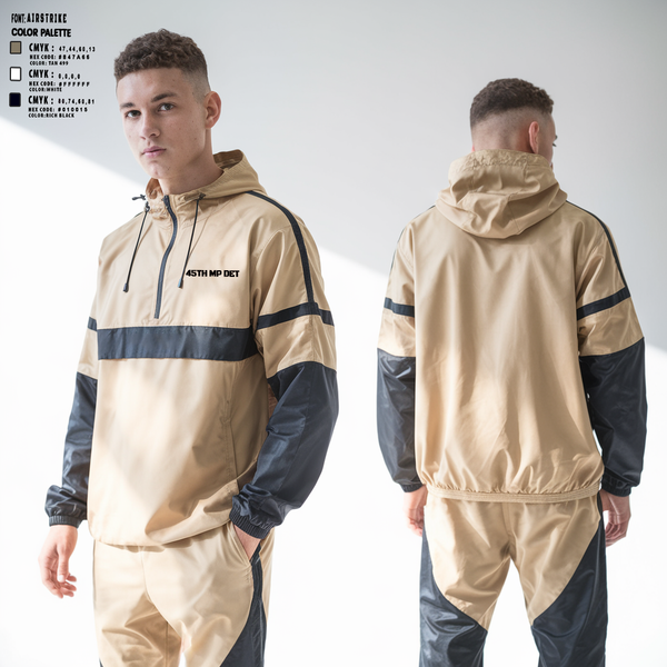 Windbreaker, 45th MP DET, Army, Teamtime, Team time, sublimation, custom sports apparel, team uniforms, spirit wear, spiritwear, sports uniforms, custom shirts, team store, custom team store, fundraiser sports, apparel fundraiser