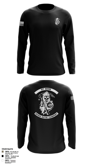 Long Sleeve Performance Shirt, 1st Recon, Marines, Teamtime, Team time, sublimation, custom sports apparel, team uniforms, spirit wear, spiritwear, sports uniforms, custom shirts, team store, custom team store, fundraiser sports, apparel fundraiser