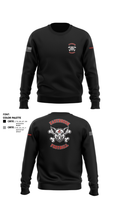 Eastbrook Football 93243823 Crew Neck Sweatshirt - 4