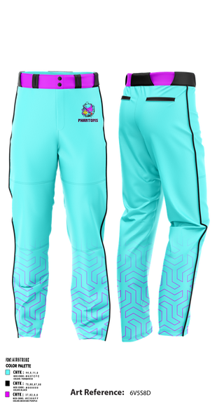 Baseball Pants, Phantoms, Baseball, Teamtime, Team time, sublimation, custom sports apparel, team uniforms, spirit wear, spiritwear, sports uniforms, custom shirts, team store, custom team store, fundraiser sports, apparel fundraiser