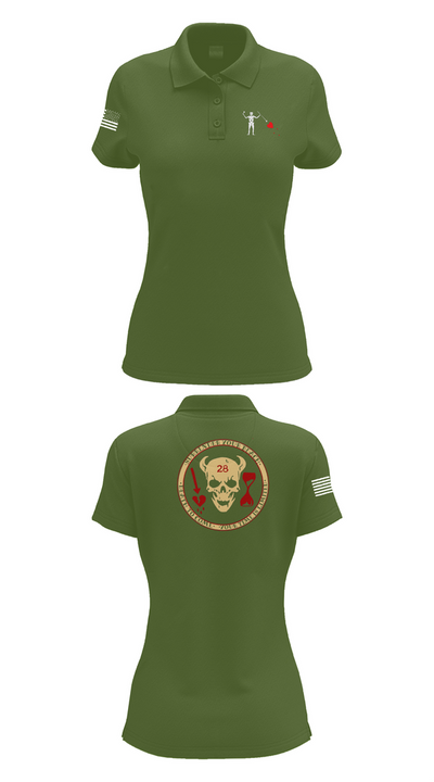LCAC 28 25055270 Women's Short Sleeve Performance Polo  - 52