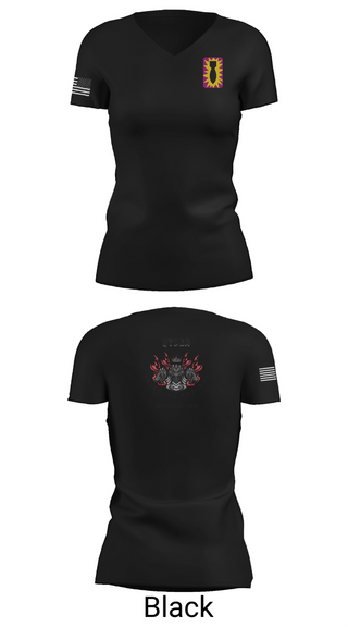 Womens Short Sleeve Vneck Shirt, HHD, 52ND EOD GP, , Teamtime, Team time, sublimation, custom sports apparel, team uniforms, spirit wear, spiritwear, sports uniforms, custom shirts, team store, custom team store, fundraiser sports, apparel fundraiser