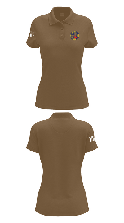 Texas Division 29729645 Women's Short Sleeve Performance Polo  - 14