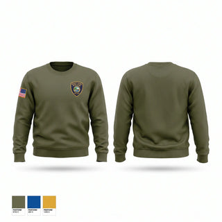 Crew Neck Sweatshirt, Patrol, Police, Teamtime, Team time, sublimation, custom sports apparel, team uniforms, spirit wear, spiritwear, sports uniforms, custom shirts, team store, custom team store, fundraiser sports, apparel fundraiser