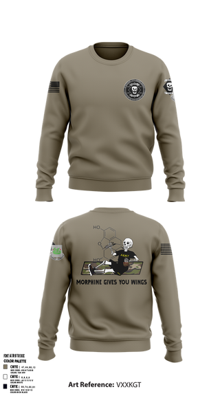 Crew Neck Sweatshirt, 1-37 AR, Army, Teamtime, Team time, sublimation, custom sports apparel, team uniforms, spirit wear, spiritwear, sports uniforms, custom shirts, team store, custom team store, fundraiser sports, apparel fundraiser