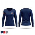Choctaw Police Department Women's Long Sleeve V-neck Shirt - 1