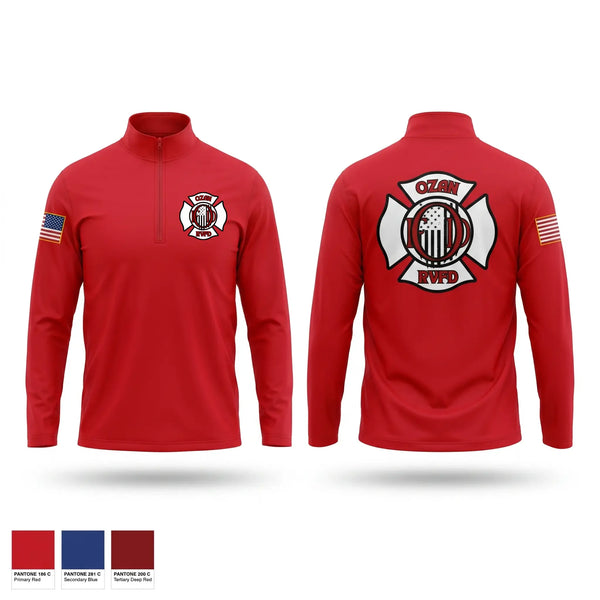Windbreaker, Ozan Rural Volunteer Fire Dept, Fire Department, Teamtime, Team time, sublimation, custom sports apparel, team uniforms, spirit wear, spiritwear, sports uniforms, custom shirts, team store, custom team store, fundraiser sports, apparel fundraiser