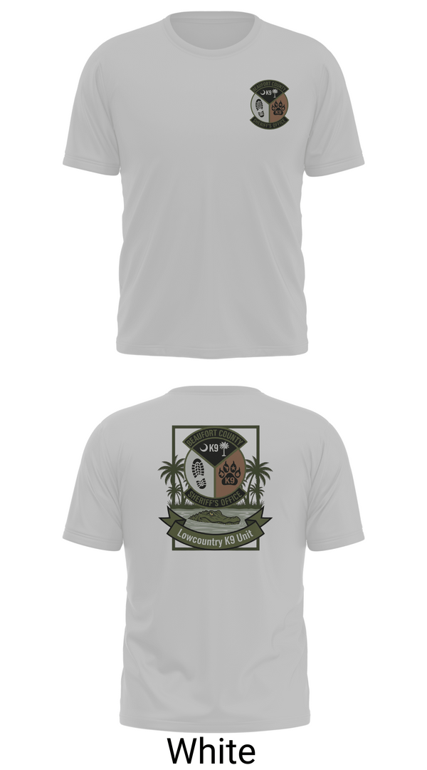 Old School Cotton Feel Shirt, Lowcountry K-9 Unit, Police, Teamtime, Team time, sublimation, custom sports apparel, team uniforms, spirit wear, spiritwear, sports uniforms, custom shirts, team store, custom team store, fundraiser sports, apparel fundraiser
