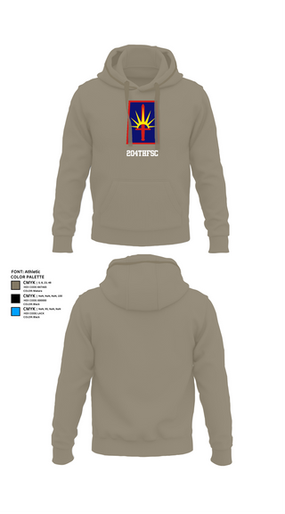 Hoodie, 204thFSC, National Guard, Teamtime, Team time, sublimation, custom sports apparel, team uniforms, spirit wear, spiritwear, sports uniforms, custom shirts, team store, custom team store, fundraiser sports, apparel fundraiser