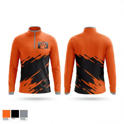 Honaker Tigers 66302356 Quarter Zip Jacket - 1