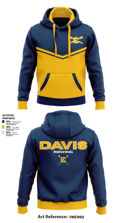 UCD Men’s Crew 43226103 Hoodie - 5