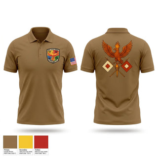 Short Sleeve Performance Polo, 411th CBRN, Army, Teamtime, Team time, sublimation, custom sports apparel, team uniforms, spirit wear, spiritwear, sports uniforms, custom shirts, team store, custom team store, fundraiser sports, apparel fundraiser